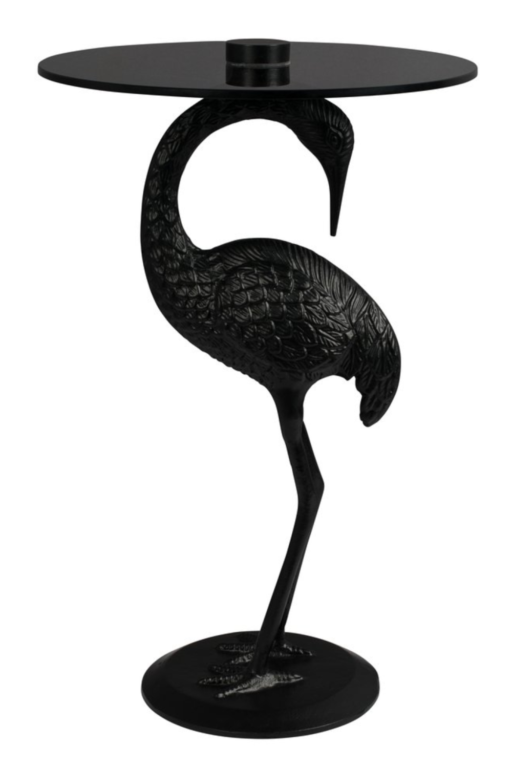 Black Crane Bird End Table | Dutchbone Crane