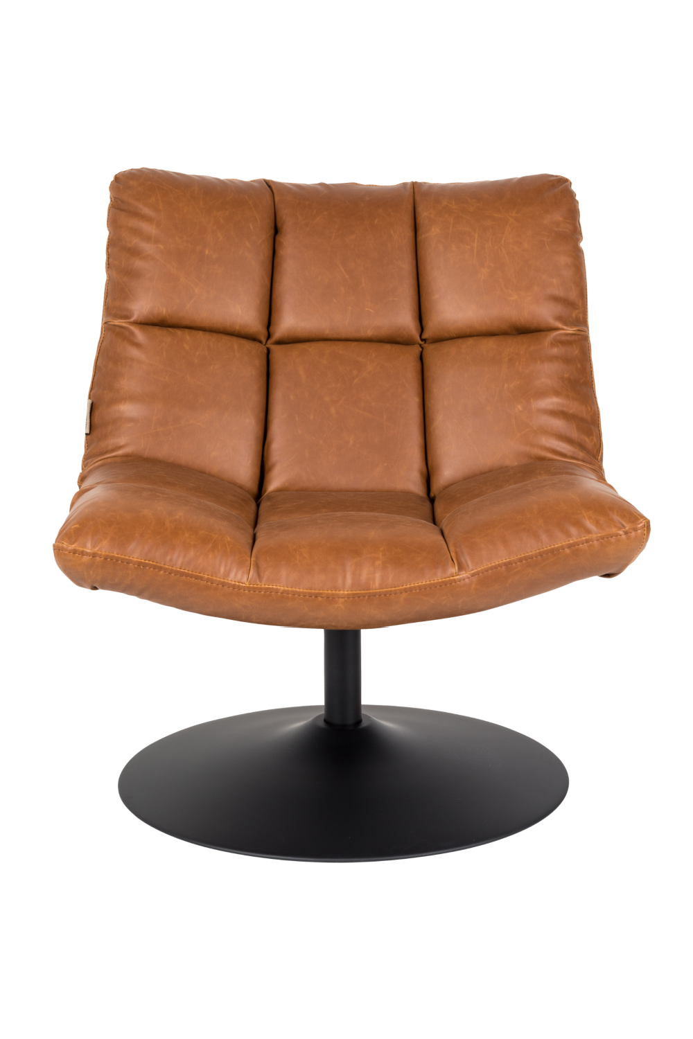 Brown Pedestal Accent Chair | Dutchbone Bar