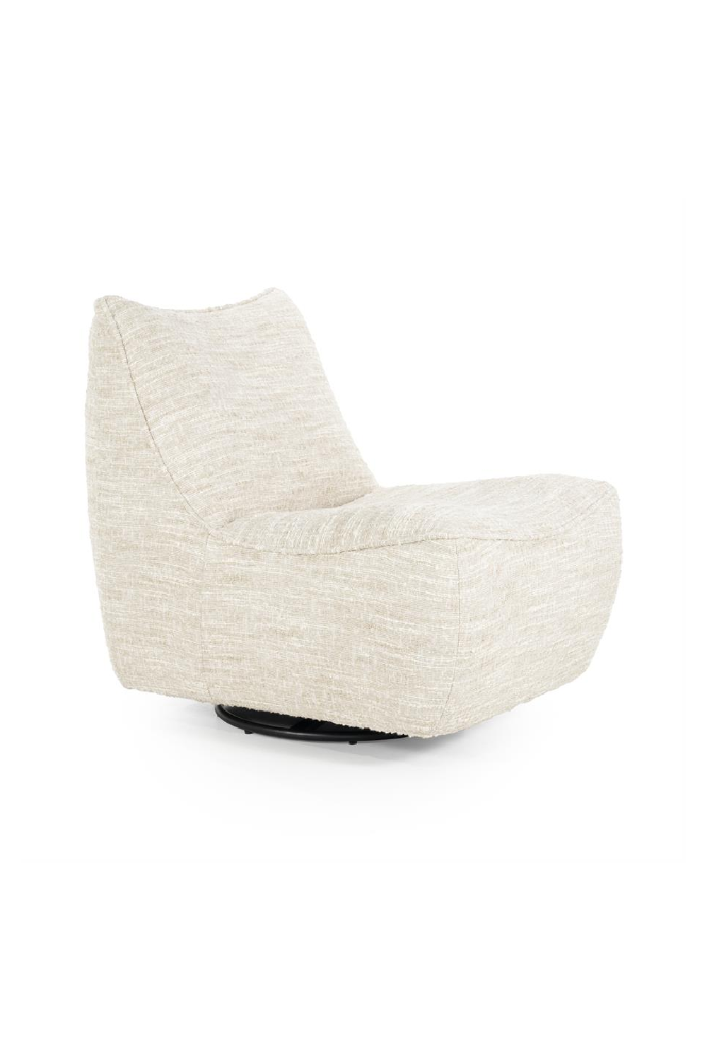 Fabric Swivel Lounge Chair | Eleonora Loys