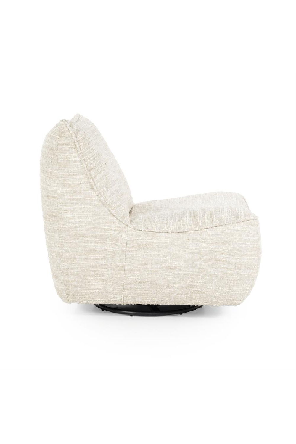 Fabric Swivel Lounge Chair | Eleonora Loys