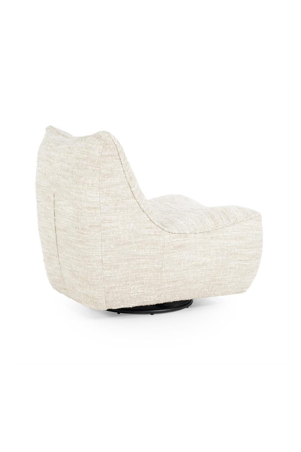Fabric Swivel Lounge Chair | Eleonora Loys