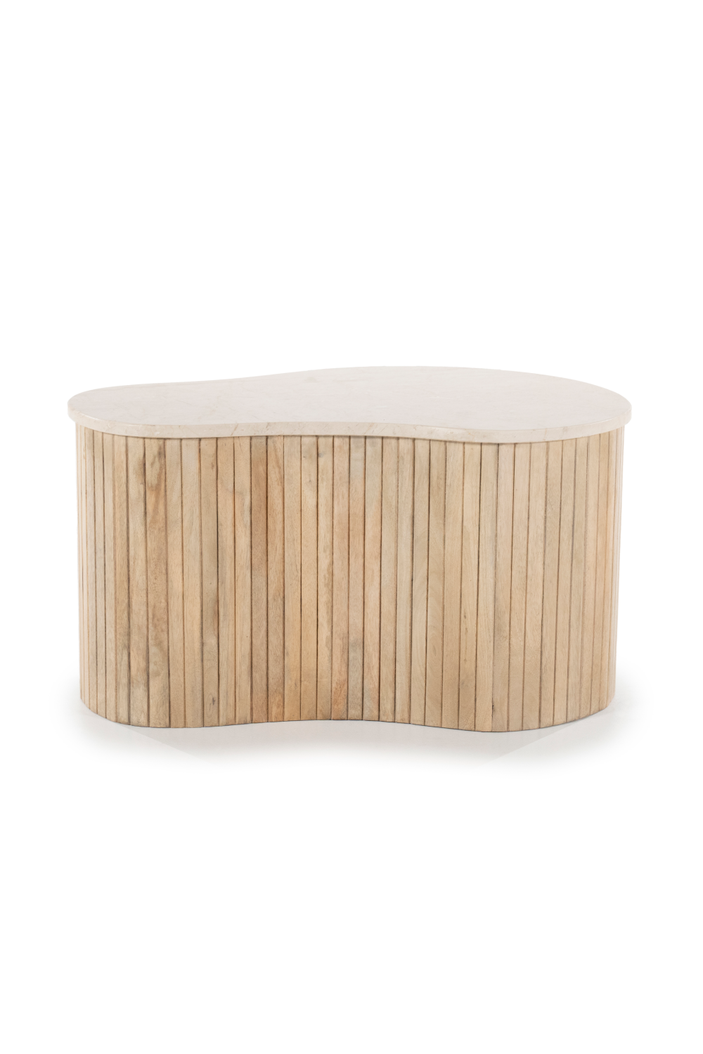 Fluted Mango Coffee Table | Eleonora Kira