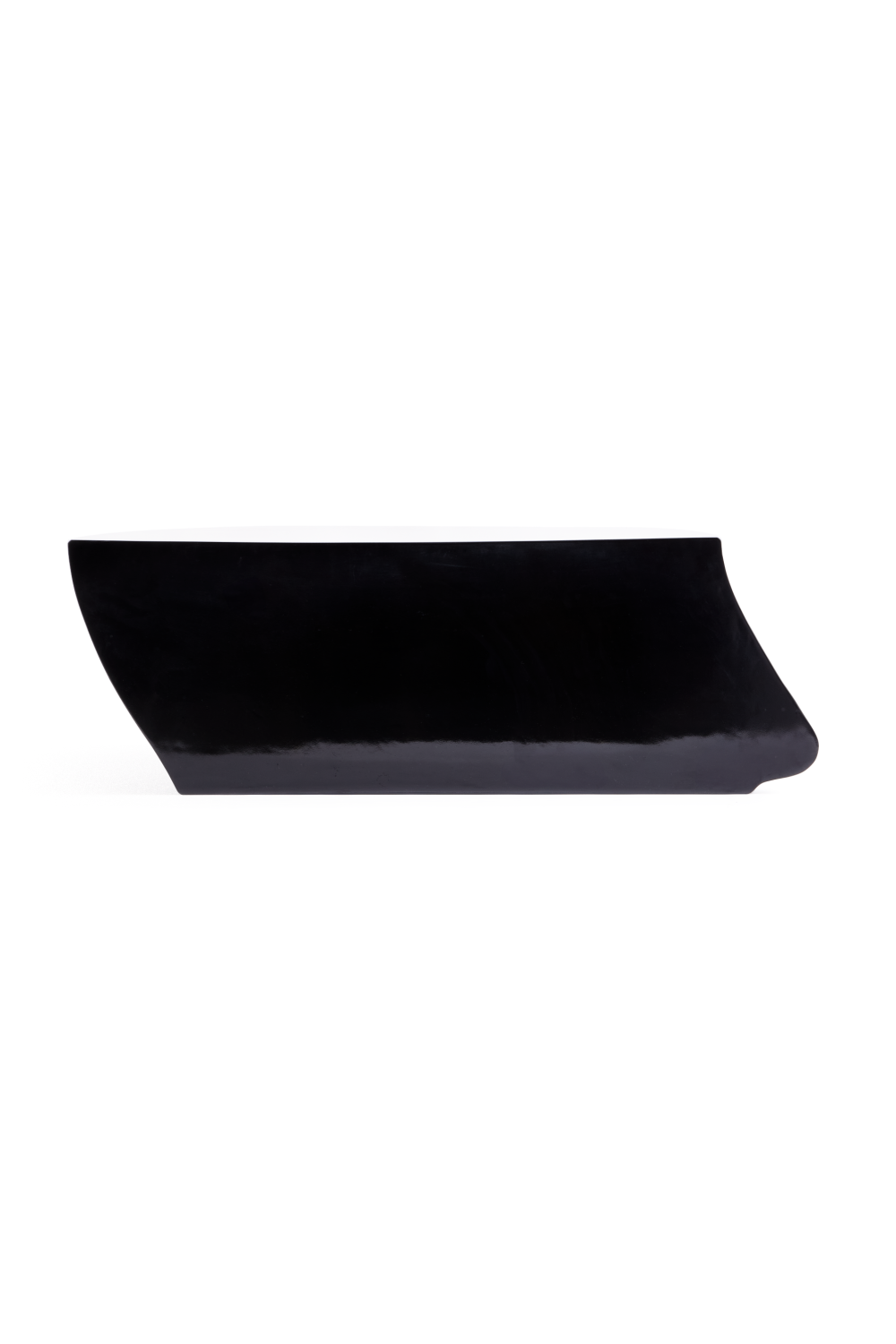 Black Sculptural Coffee Table | Pols Potten Head Right
