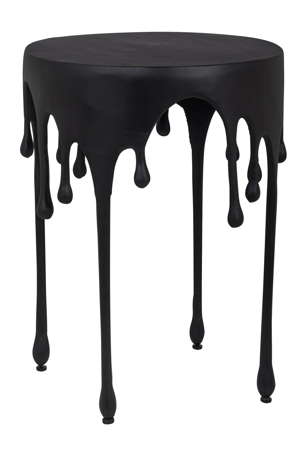 Black Art Deco End Table | Maison Château