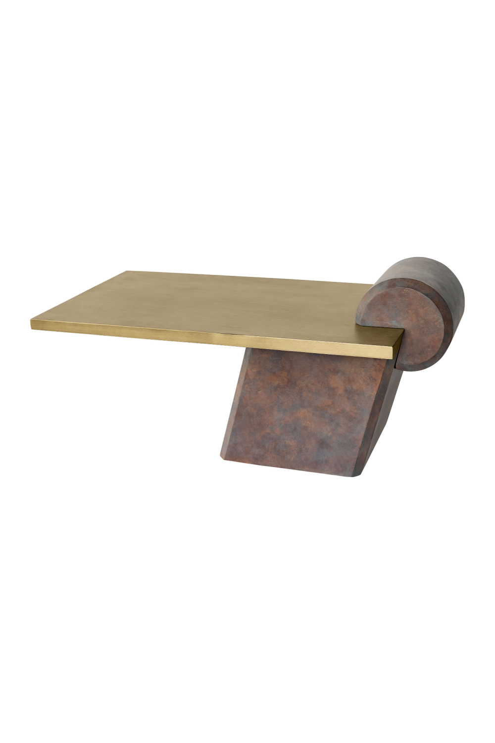 Art Deco Copper Coffee Table | Versmissen Fleek