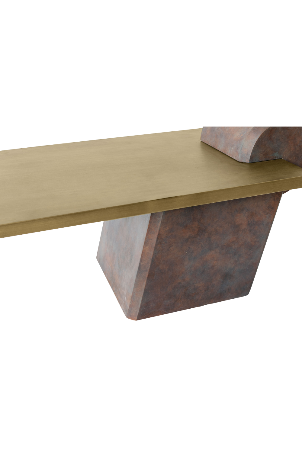 Art Deco Copper Coffee Table | Versmissen Fleek
