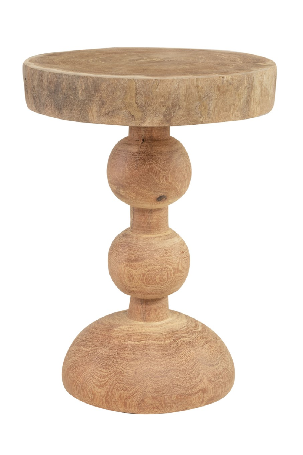 Central Base Wood Side Table | Maison Château