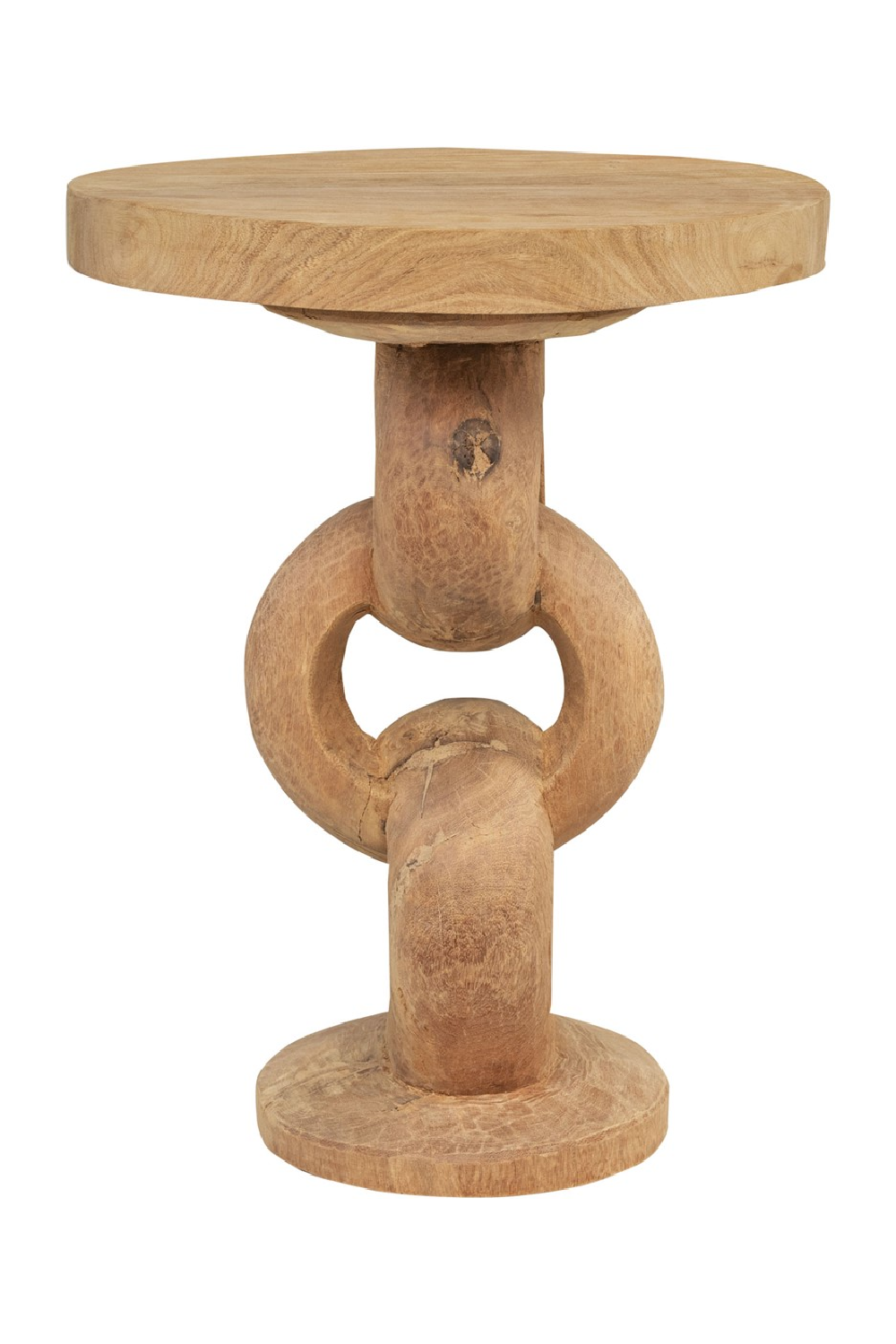 Wooden Link Side Table L | Maison Château