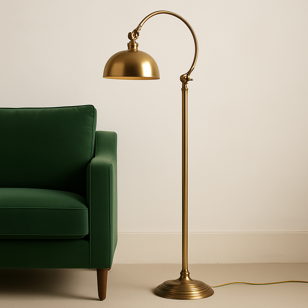 The Bent Floor Lamp