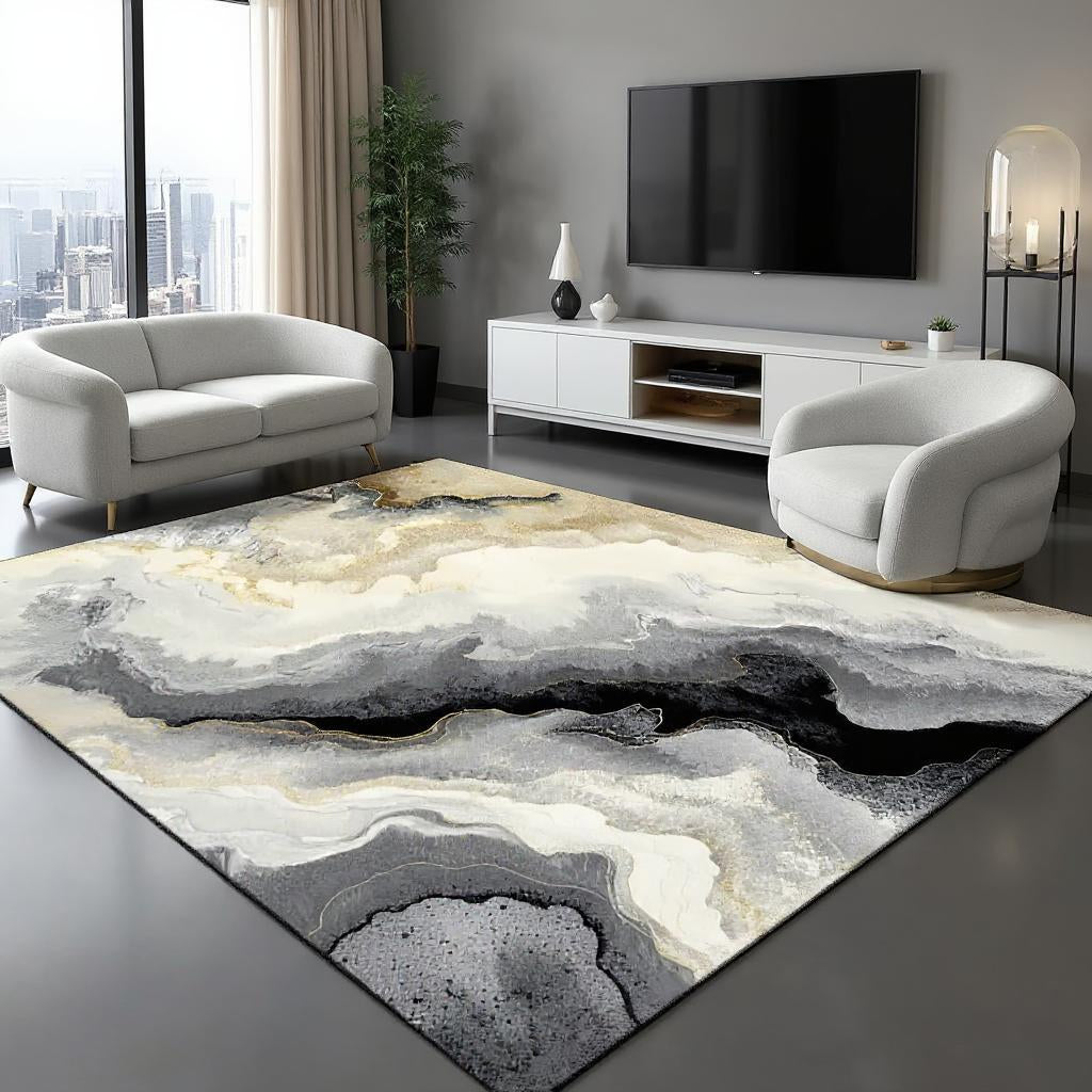 Marble Wave Rug