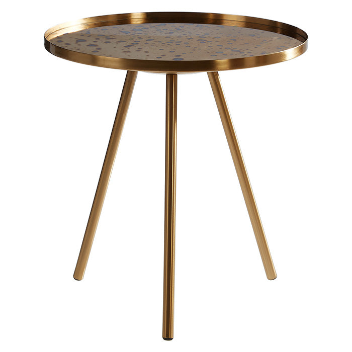 Gold Tripod Side Table