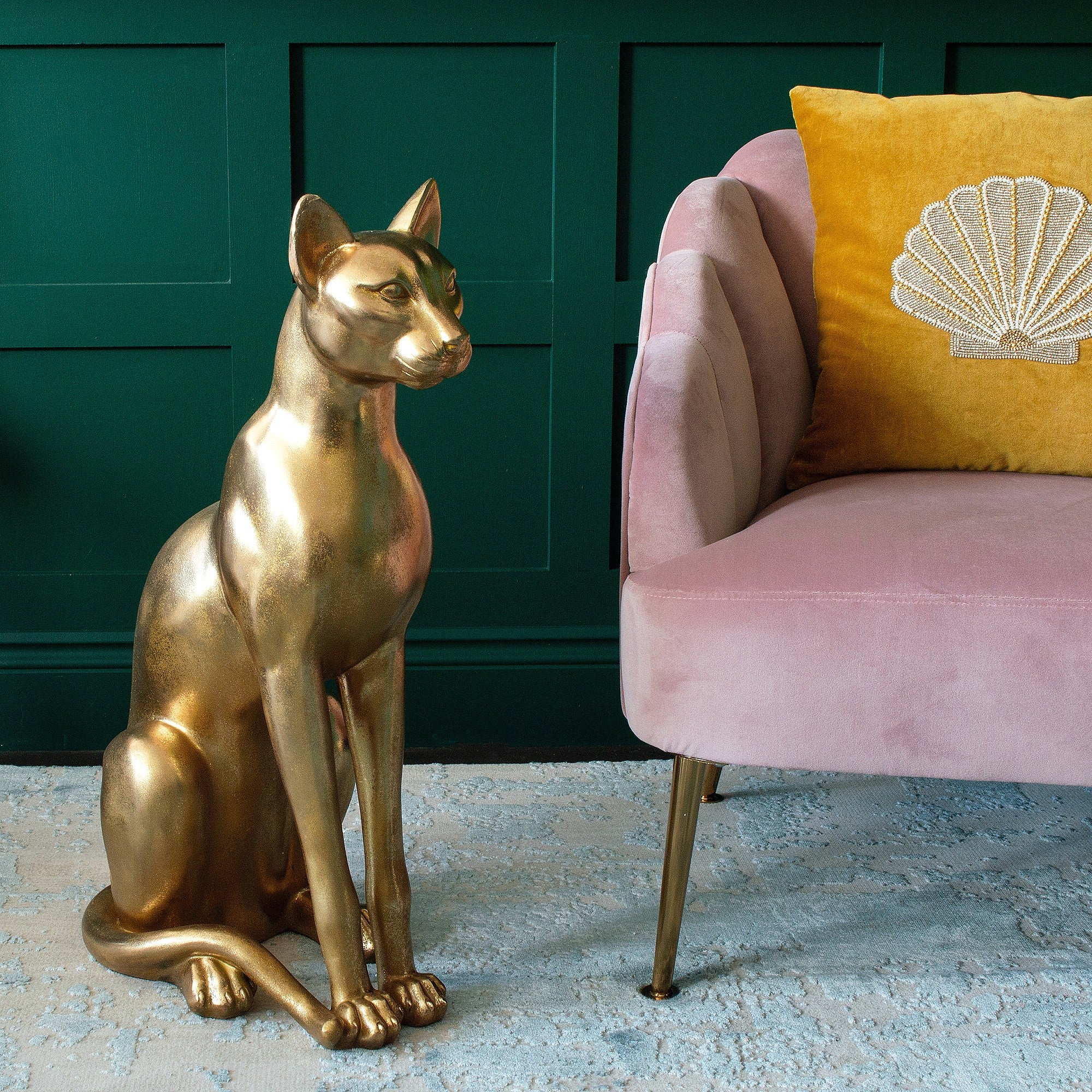 Large Golden Sphynx Cat | Sphinx