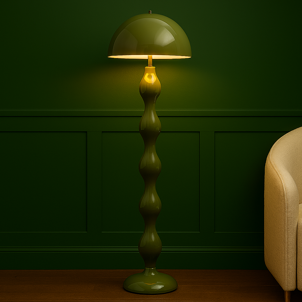 The Green Floor Lamp