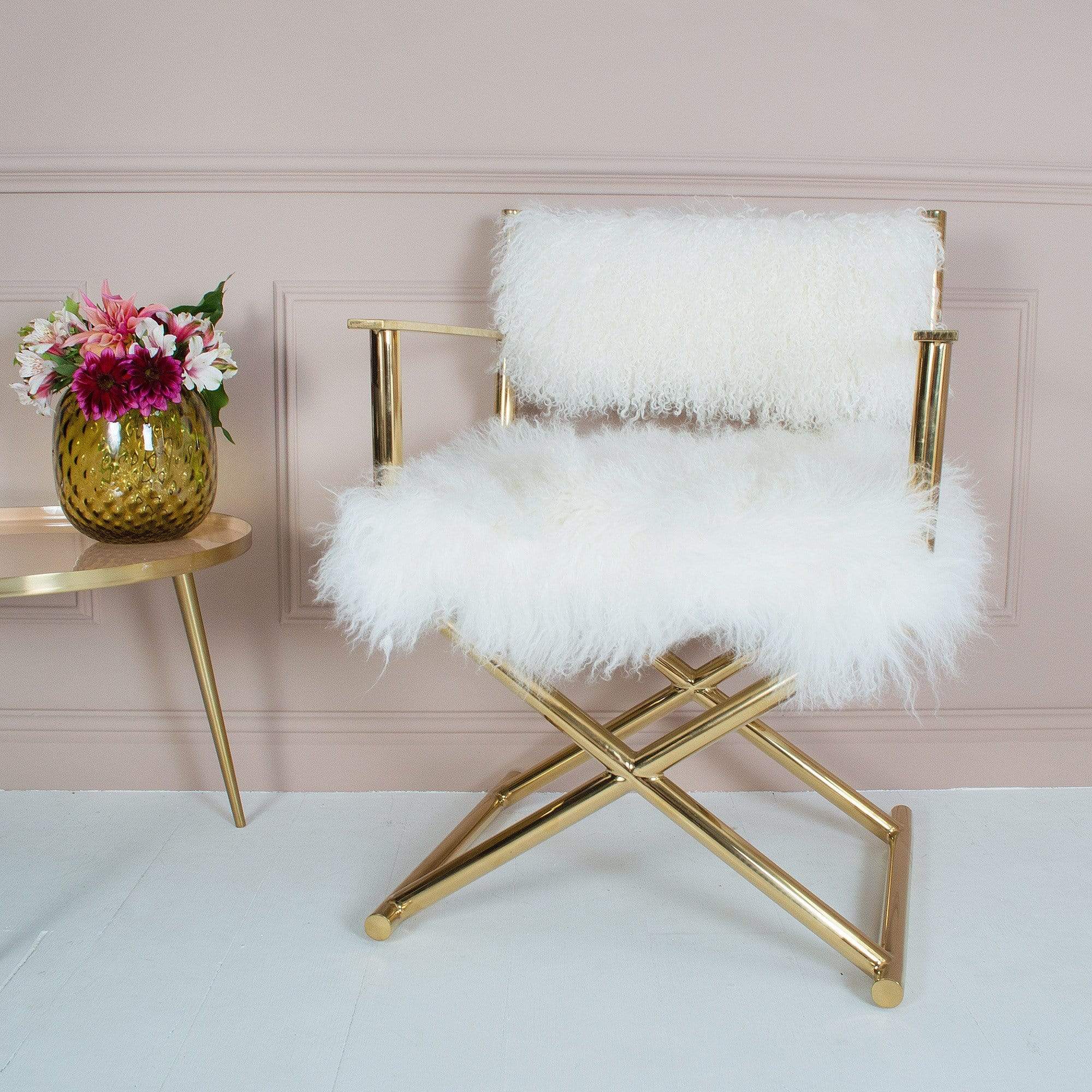 Mongolian Fur Chair