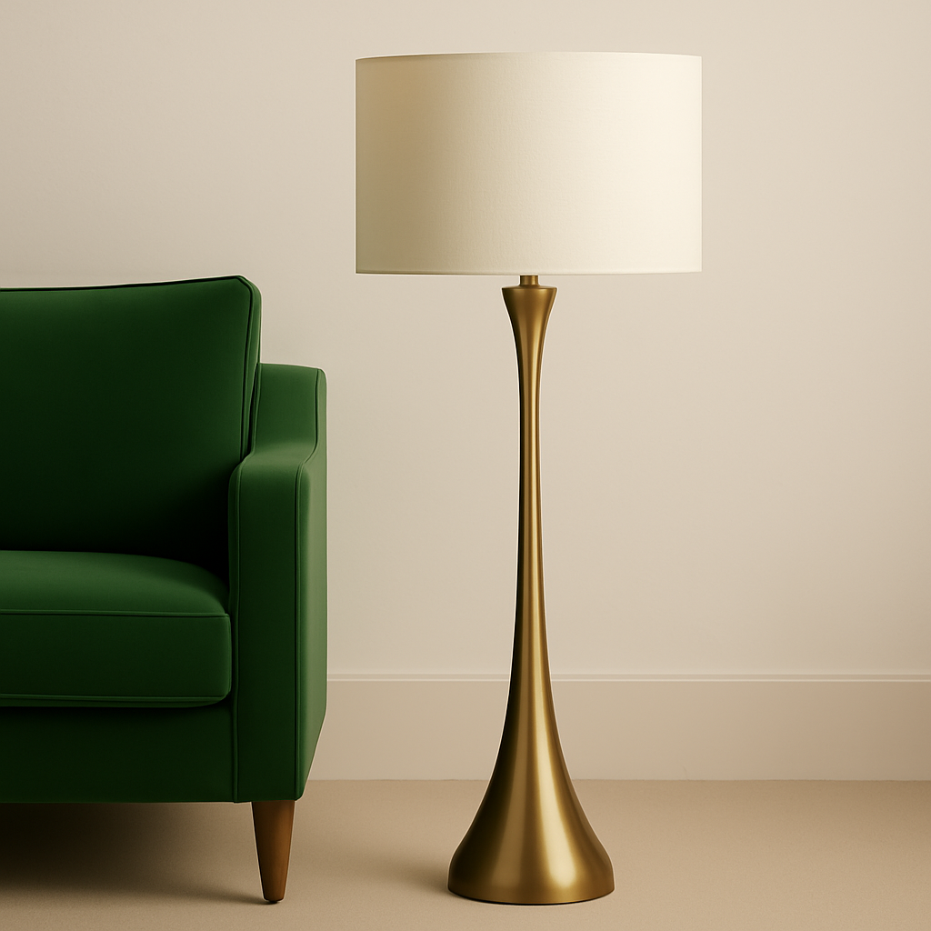 The Golden Tall Lamp