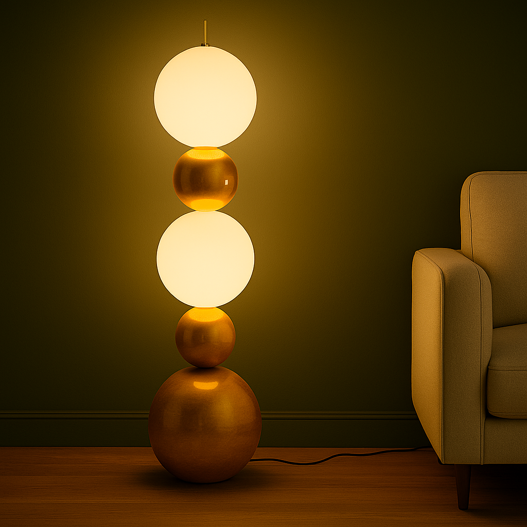The Snowman Floor Lamp