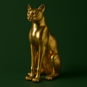 Golden Sphynx Cat