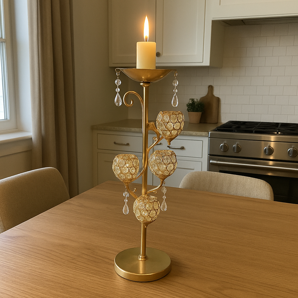 Crystal Vine Candelabra
