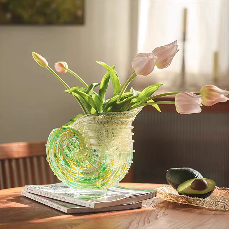 Natulius Glass Vase